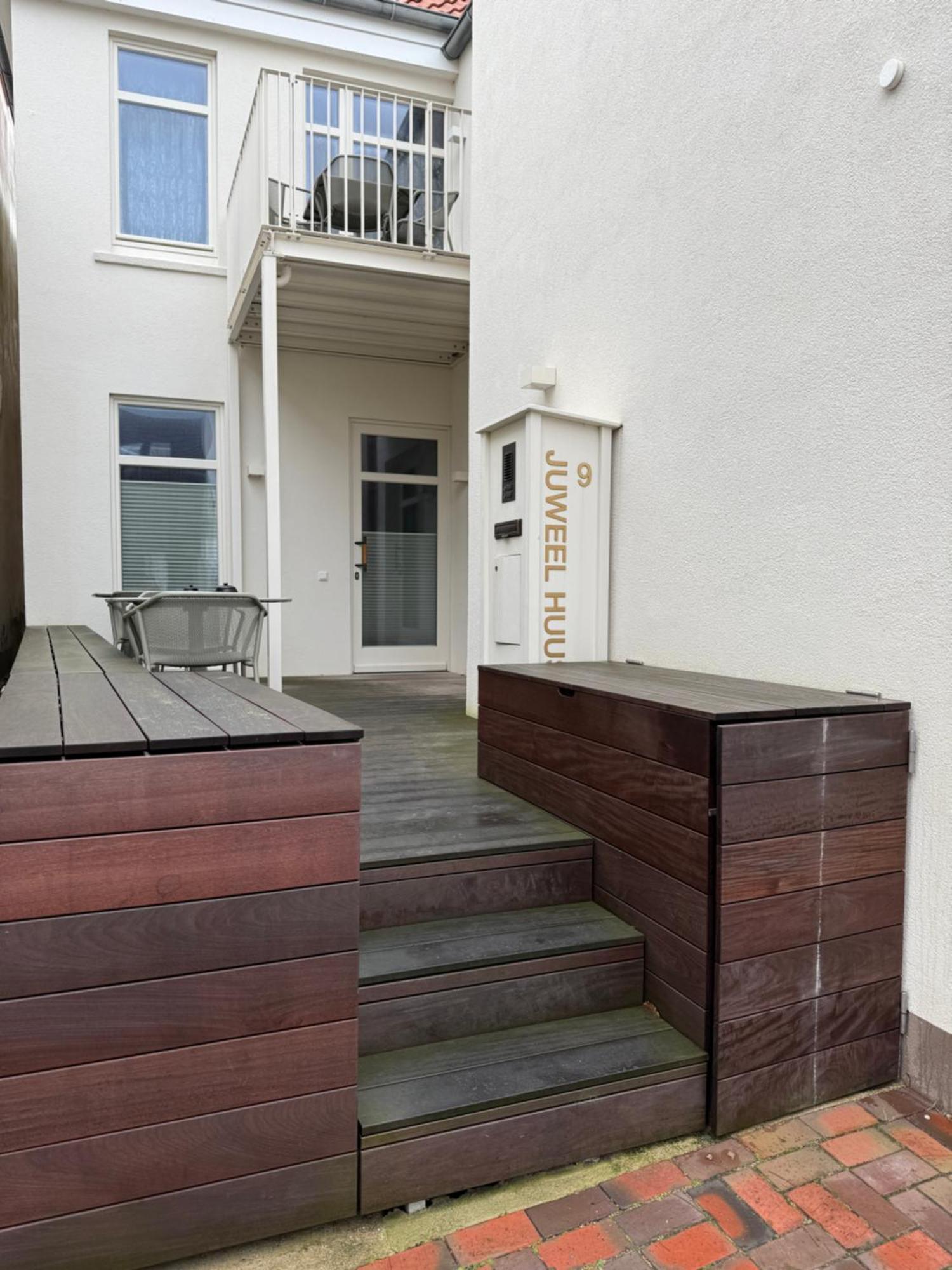 J Huus 4 I 99M I Strand I Kurplatz I Eg I Terrasse I Ruhig I King I Fb Heizung I Privateingang I Huus Design Norderney Ngoại thất bức ảnh